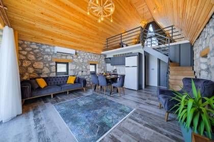 Villa Free Sky | Fethiye'de Modern Mimari, Jakuzili ve Doğa Manzaralı Lüks Villa (1052)