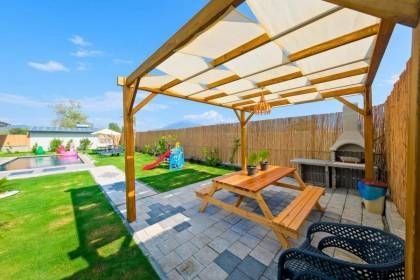 Villa Cocos Damla | Çalış Plajı'na Yürüme Mesafesinde Saunalı ve Jakuzili Lüks Tatil Villası (1040)
