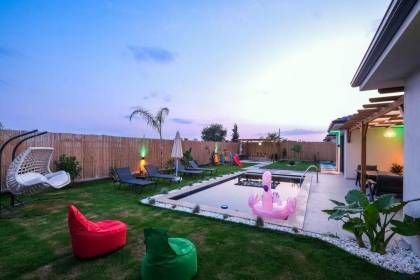 Villa Cocos Damla | Çalış Plajı'na Yürüme Mesafesinde Saunalı ve Jakuzili Lüks Tatil Villası (1040)