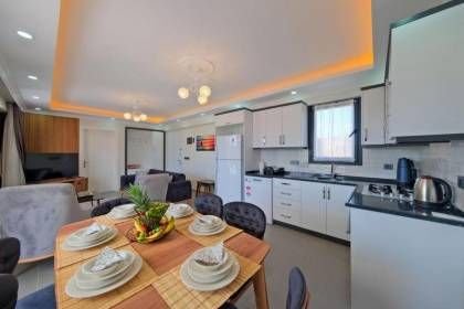 Villa Cocos Damla | Çalış Plajı'na Yürüme Mesafesinde Saunalı ve Jakuzili Lüks Tatil Villası (1040)