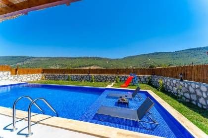 Villa Liberta | Kalkan'da Jakuzili, 2 Kişilik Lüks Balayı Villası (1074)