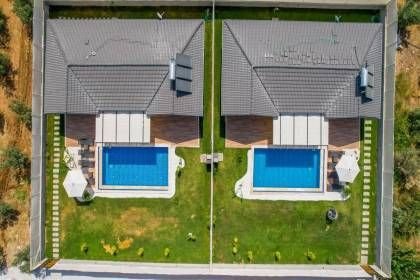 Villa Oga | Fethiye'de Taş Mimari Konseptli, Jakuzili Lüks Tatil Villası (1077)