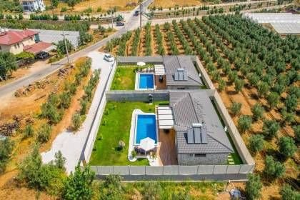 Villa Oga | Fethiye'de Taş Mimari Konseptli, Jakuzili Lüks Tatil Villası (1077)