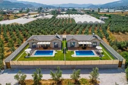 Villa Oga | Fethiye'de Taş Mimari Konseptli, Jakuzili Lüks Tatil Villası (1077)