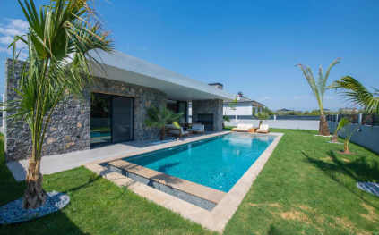 Villa İnci Homes Elite | Fethiye'de Modern Mimari ve Ferah Bahçeli Lüks Villa (1061)